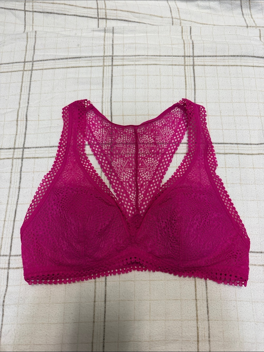 Victoria's Secret Lace Bralette - Magenta